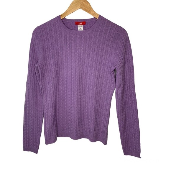 Anne Klein Sport 100% Cashmere sweater - Picture 3 of 10